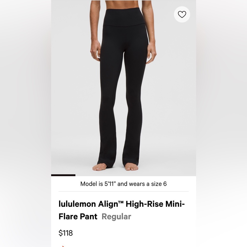 Lululemon Align mini flare pants